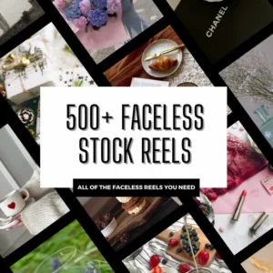 500+ Faceless Reel Videos