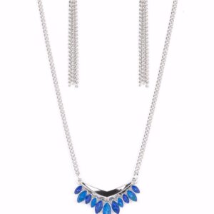 Flash of Fringe - Blue