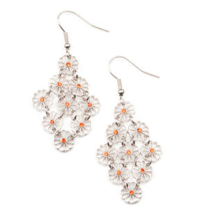 Bustling Blooms - Orange