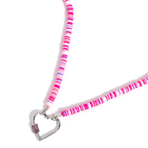 Clearly Carabiner - Pink