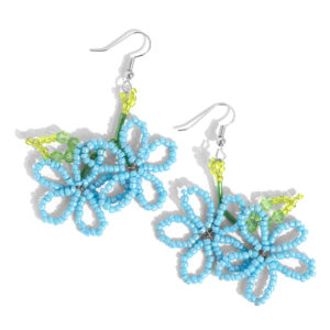 Beaded Blooms - Blue