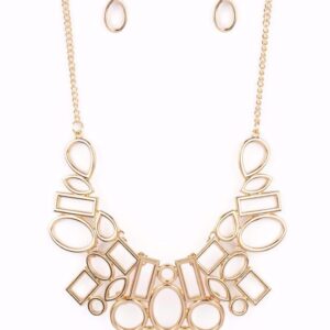 Geometric Grit - Gold