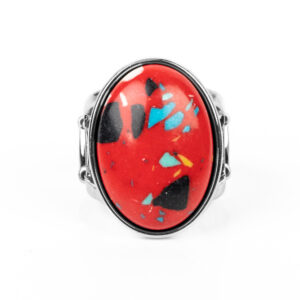 Majestic Marbling - Red